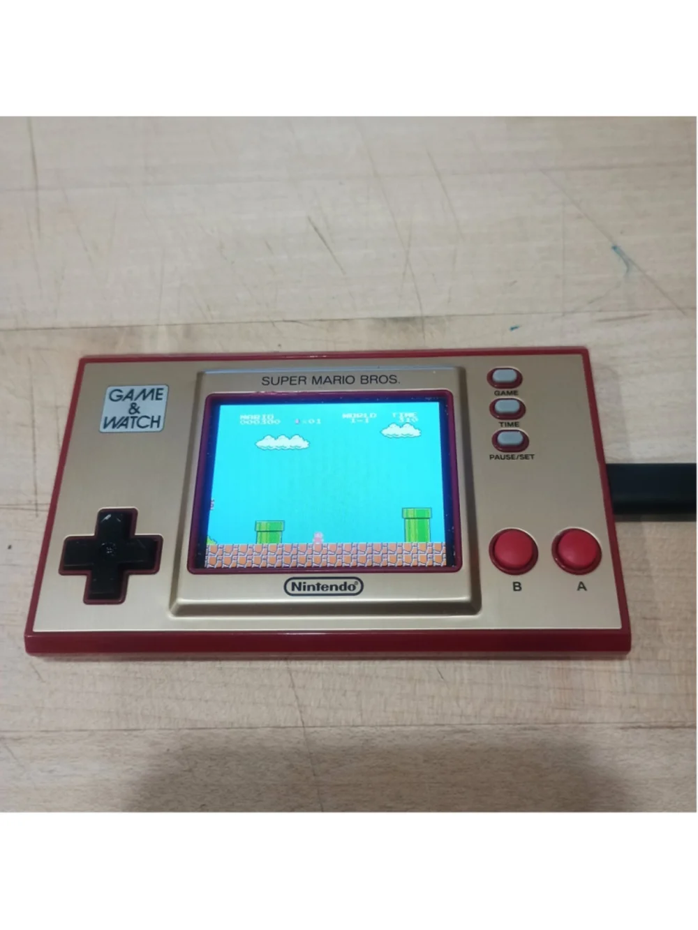 Nintendo Game & Watch Super Mario Bros Electronic Handheld Game Tested Working